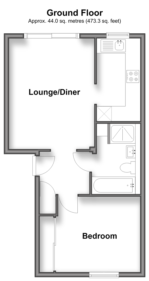 Pixton Way Forestdale, Croydon floorplan