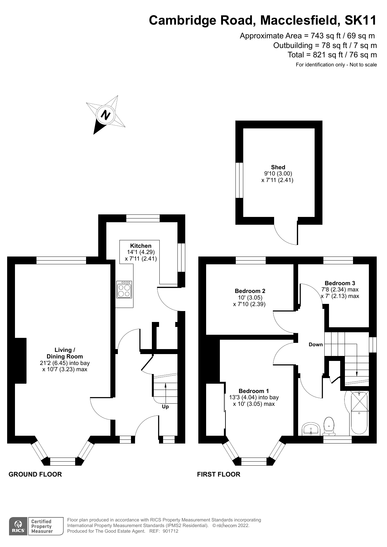 Cambridge Road, Macclesfield SK11, 3 bedroom semidetached house for