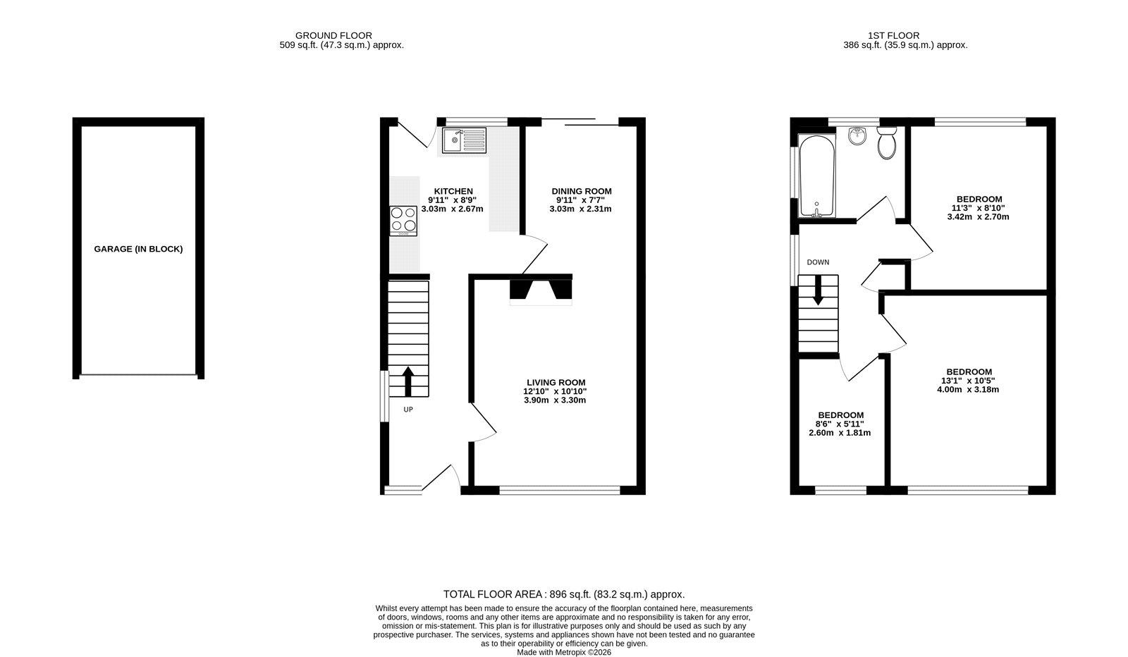 39, Green Way, Hampshire floorplan