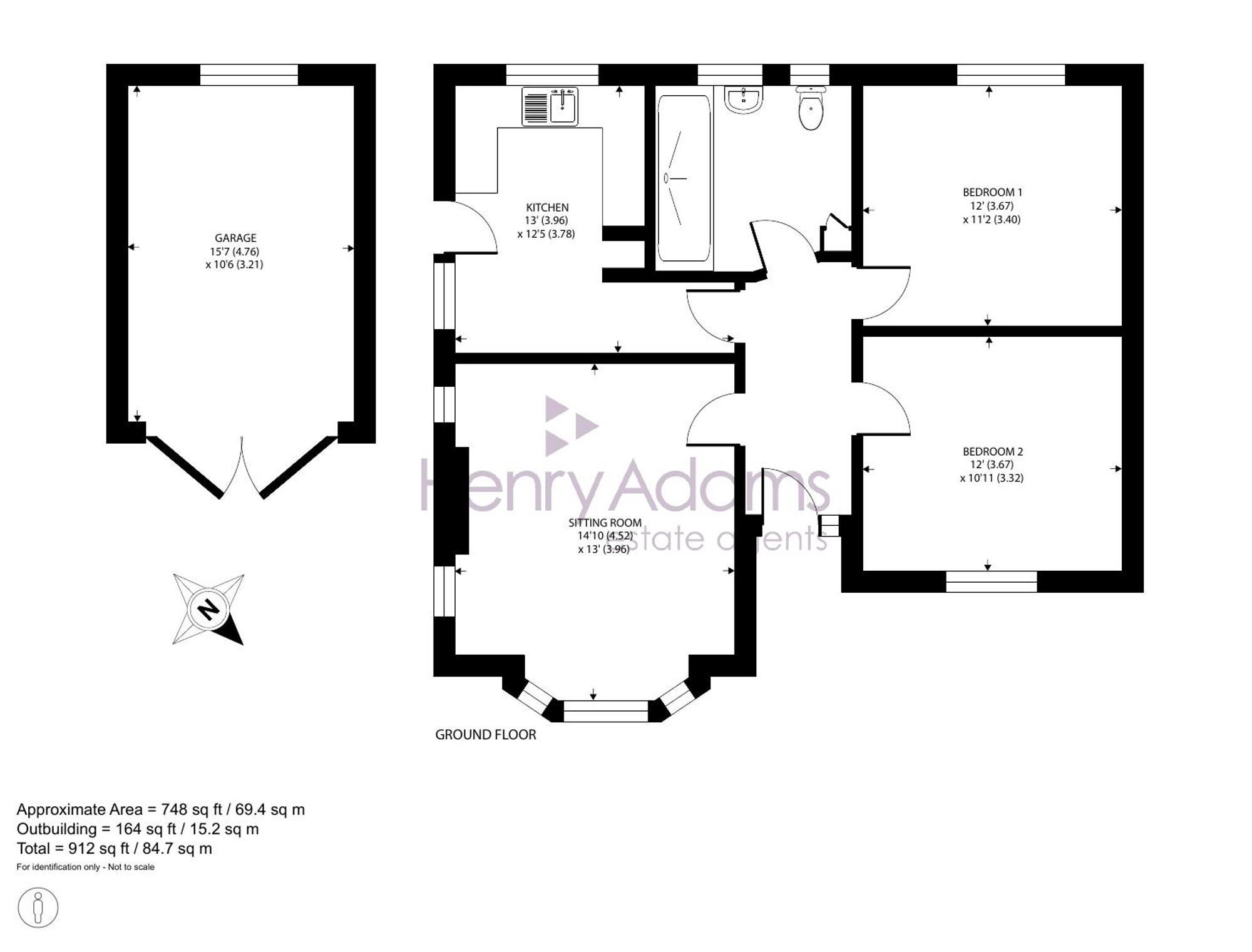 10 Stockbridge Gardens, Chichester floorplan