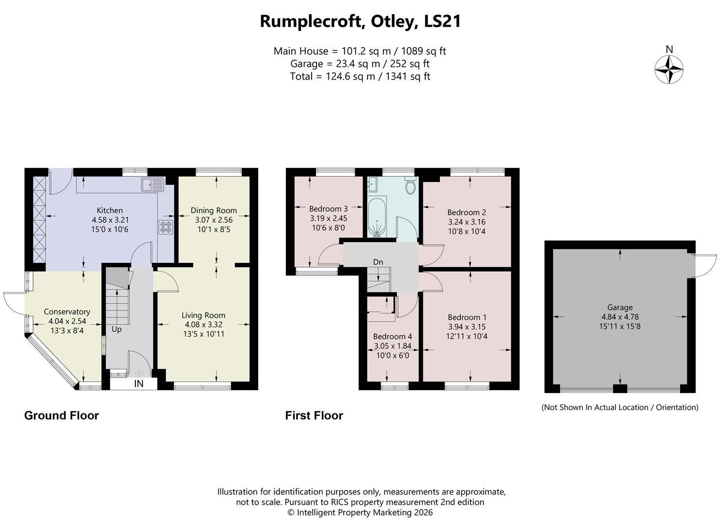 29, Rumplecroft, Otley floorplan