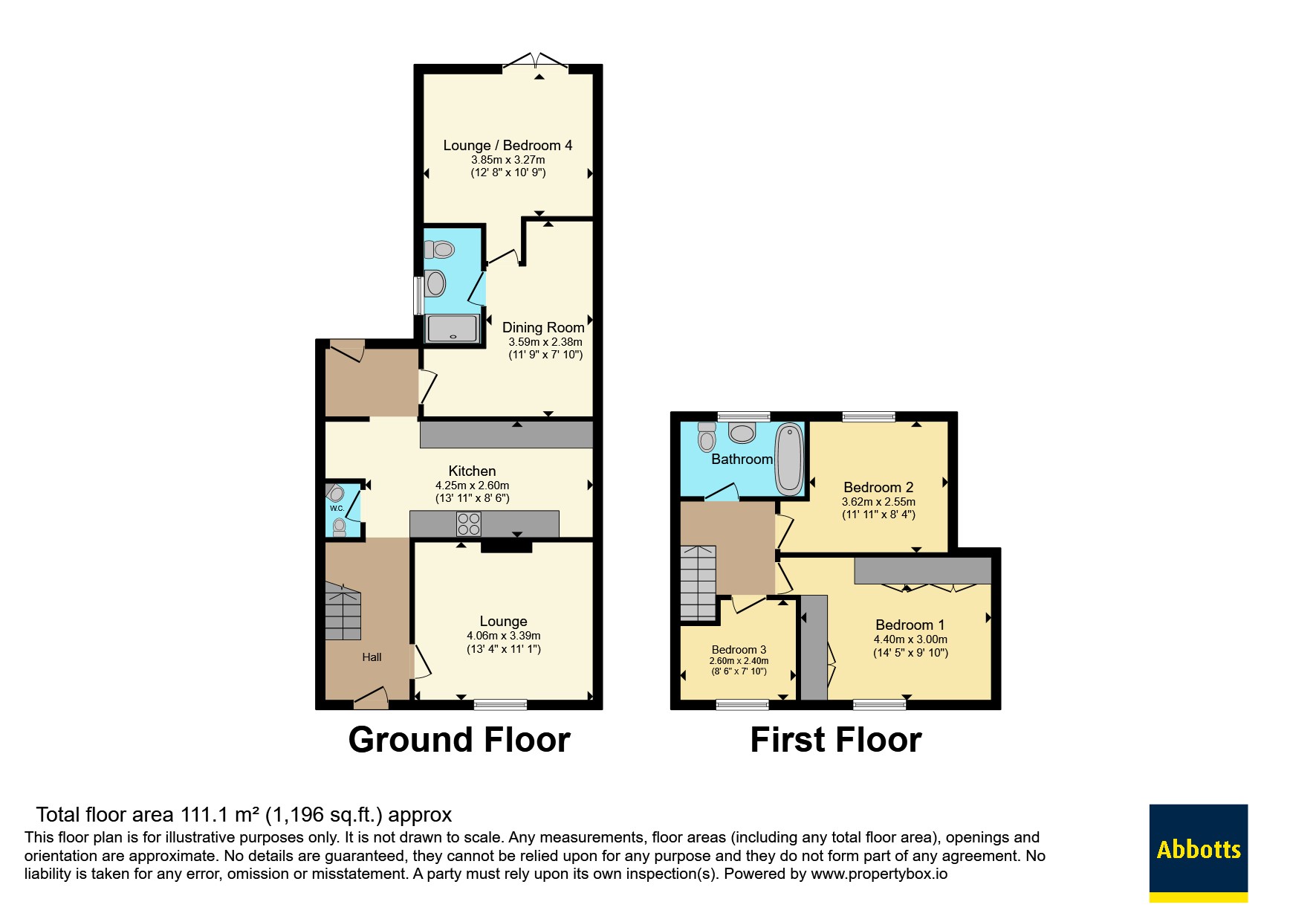 14, Church Avenue, Chelmsford floorplan