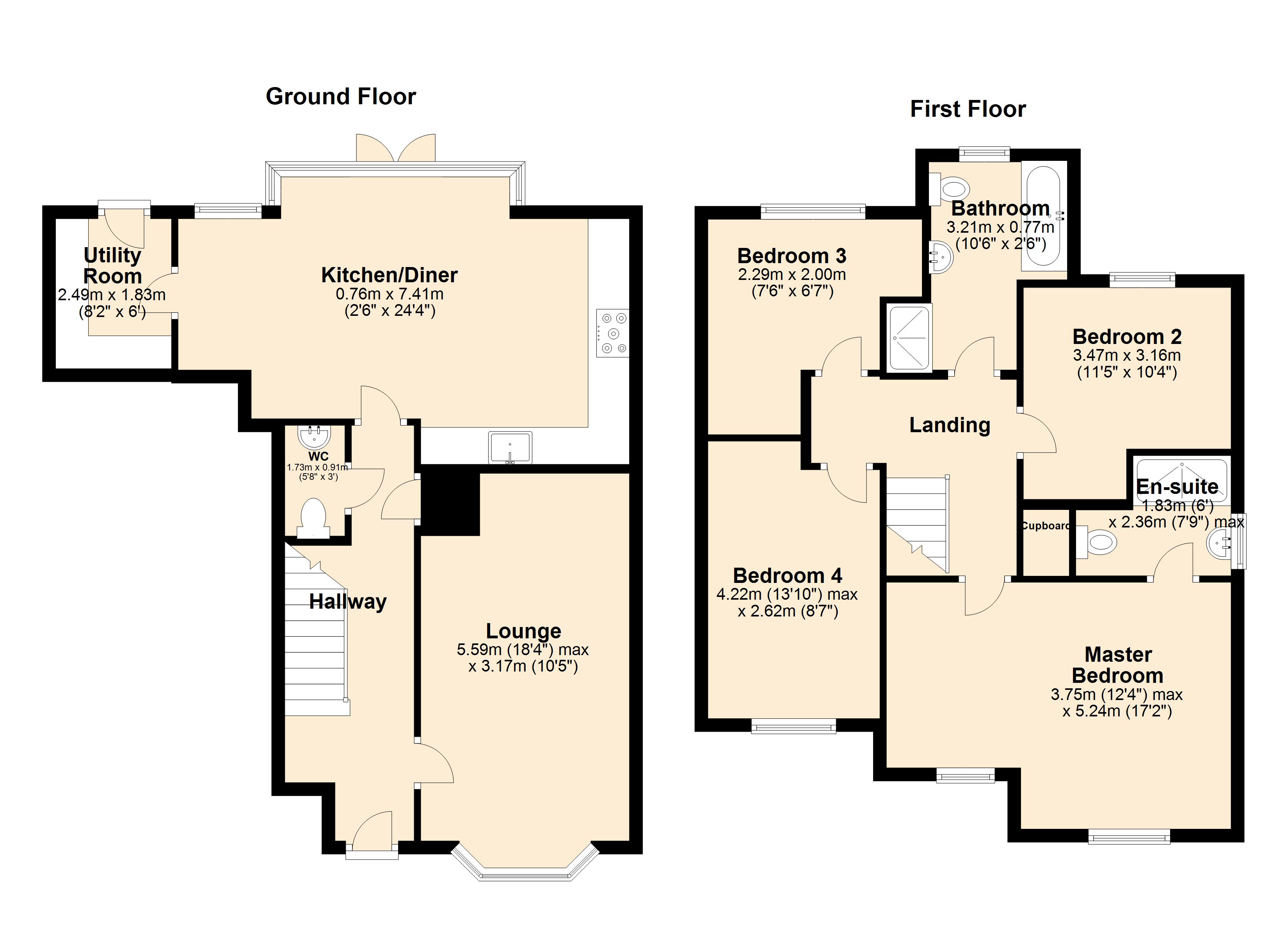 4 Bedrooms Detached house for sale in Cae Babilon, Higher Kinnerton, Chester CH4