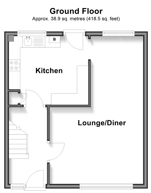 Abbeyfields, Faversham floorplan