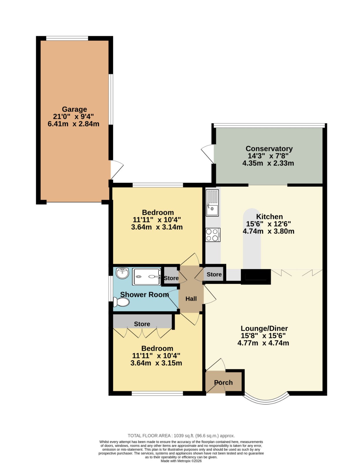 79, Canterbury Road, Kent floorplan