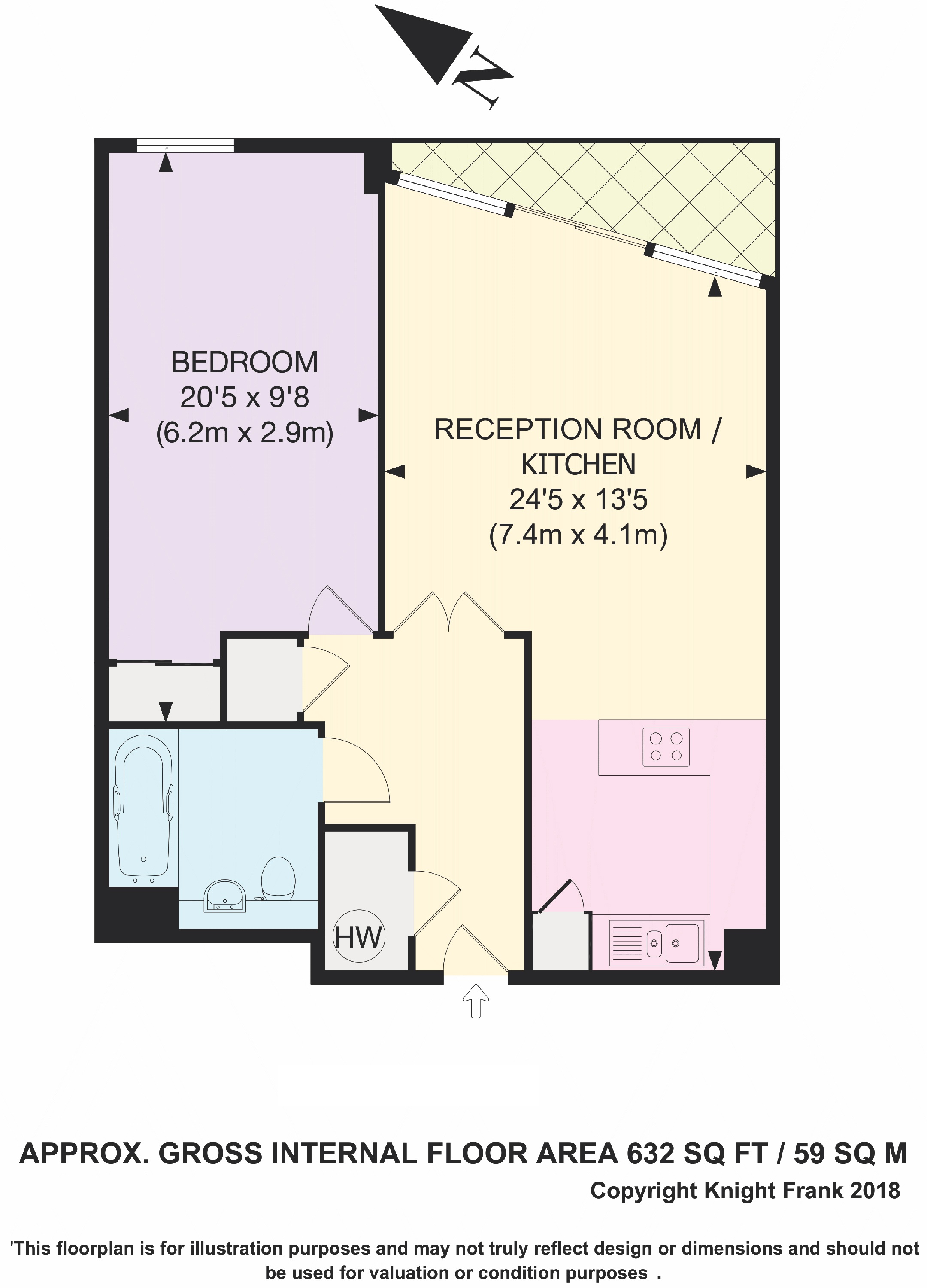 Winchester Road, London floorplan