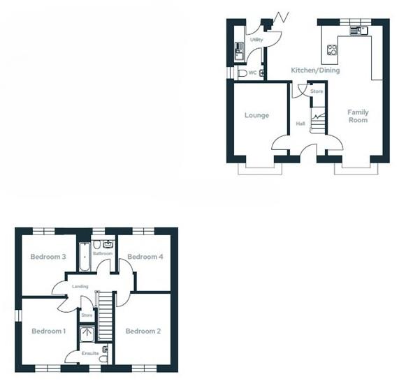 Plot 10, 15, Wrights Lane, Sandbach floorplan