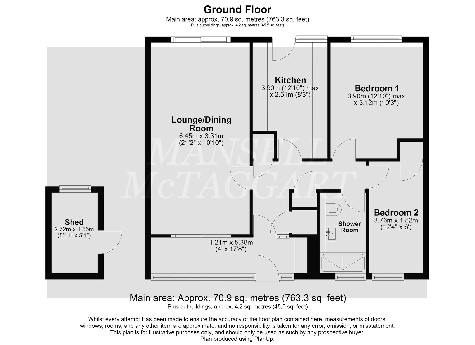 29 Rackham Close, Crawley floorplan