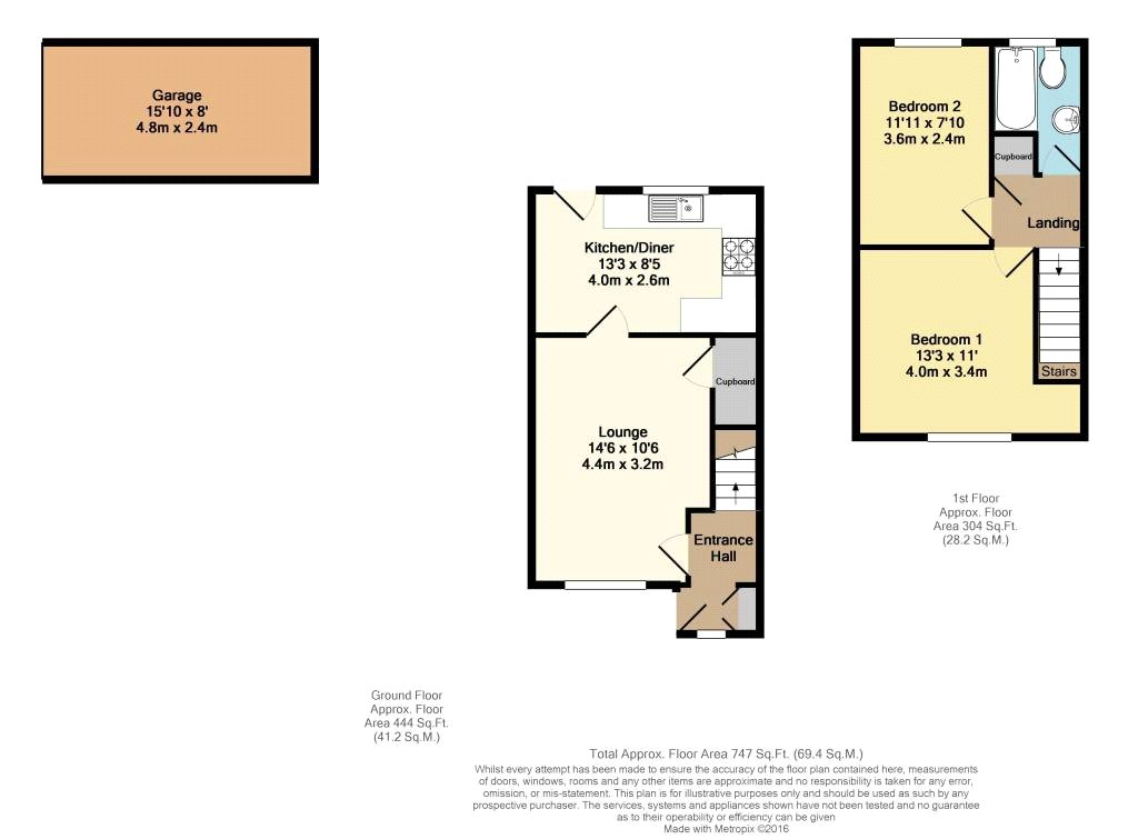 68, Holyrood Rise, Rotherham floorplan