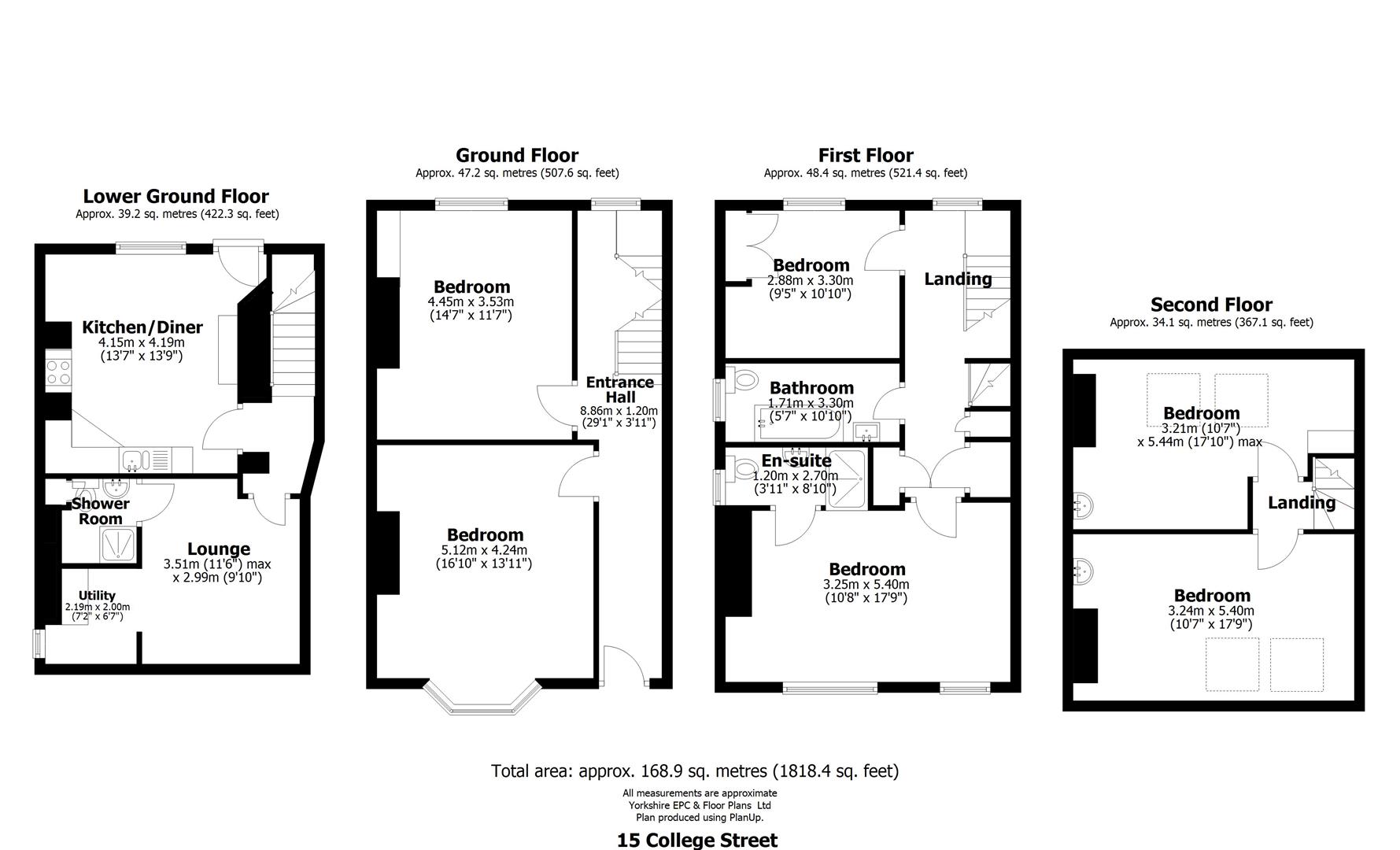 College Street, Sheffield floorplan