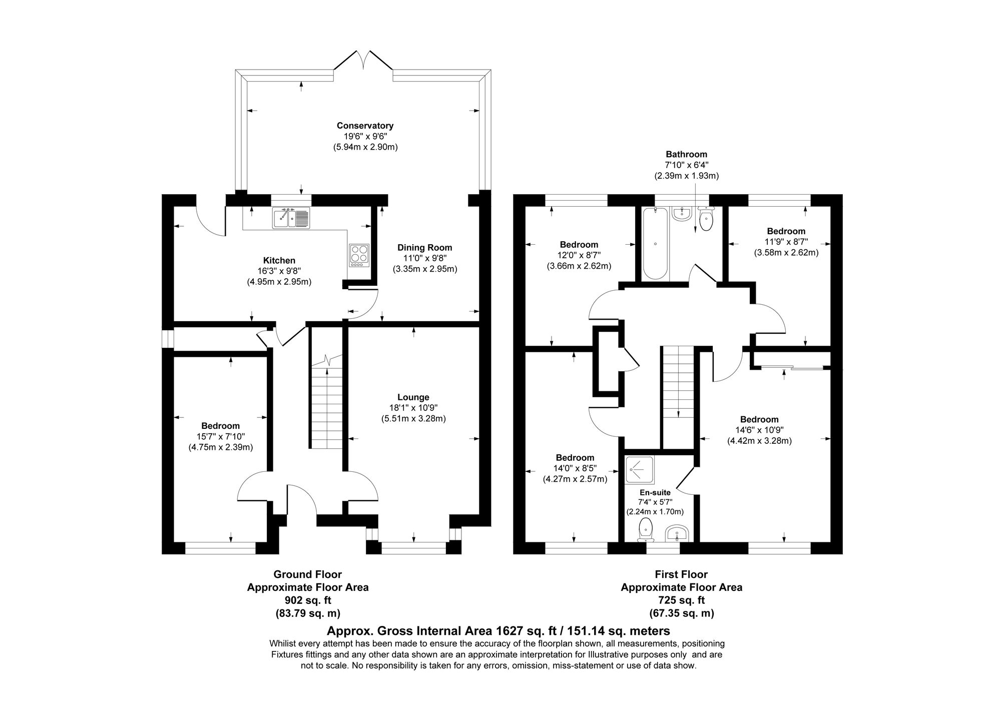 6 The Parchments, Newton-Le-Willows floorplan