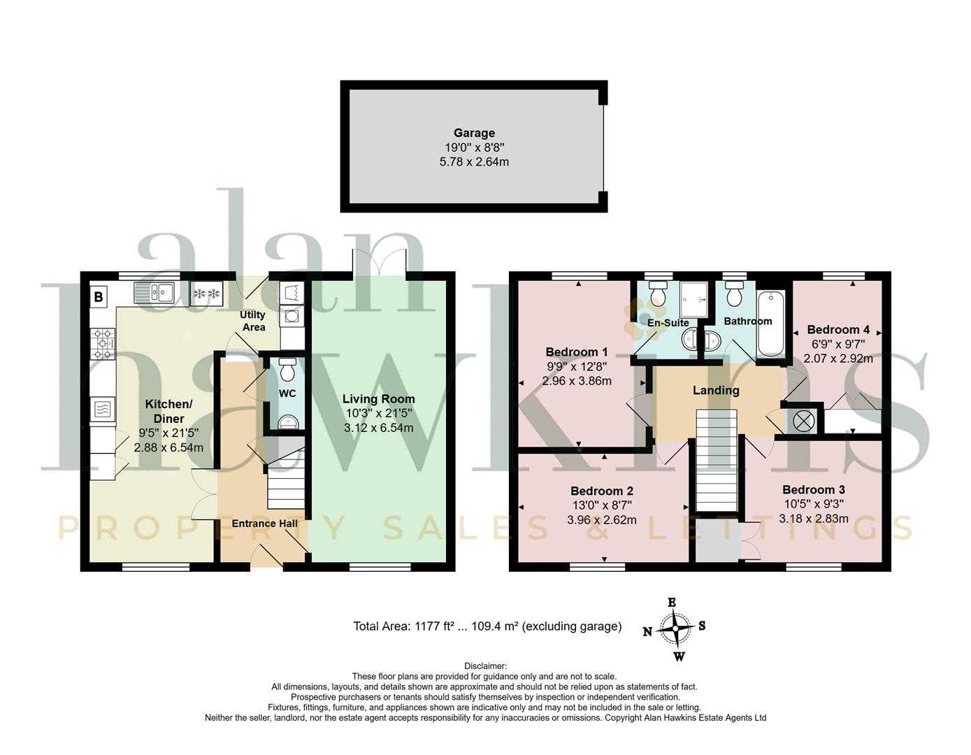 100, Station Road, Royal Wootton Bassett floorplan
