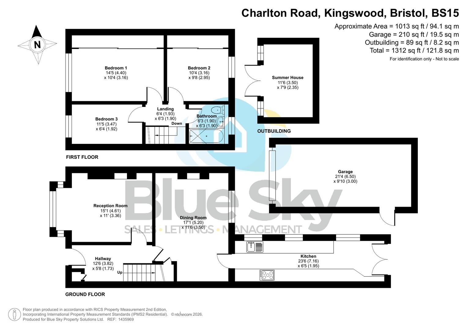 112, Charlton Road, Bristol floorplan