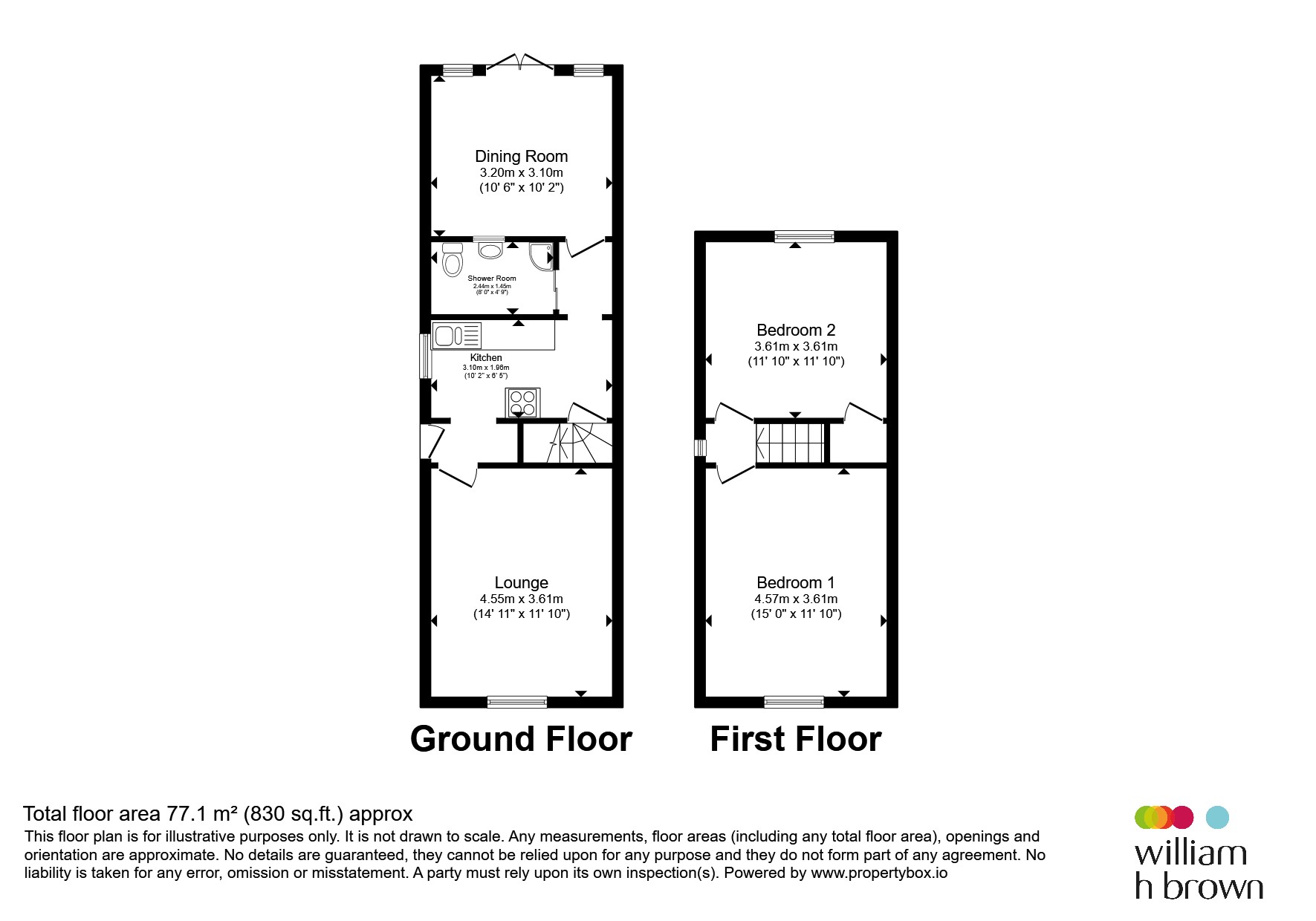 179, Ravensworth Road, Nottingham floorplan