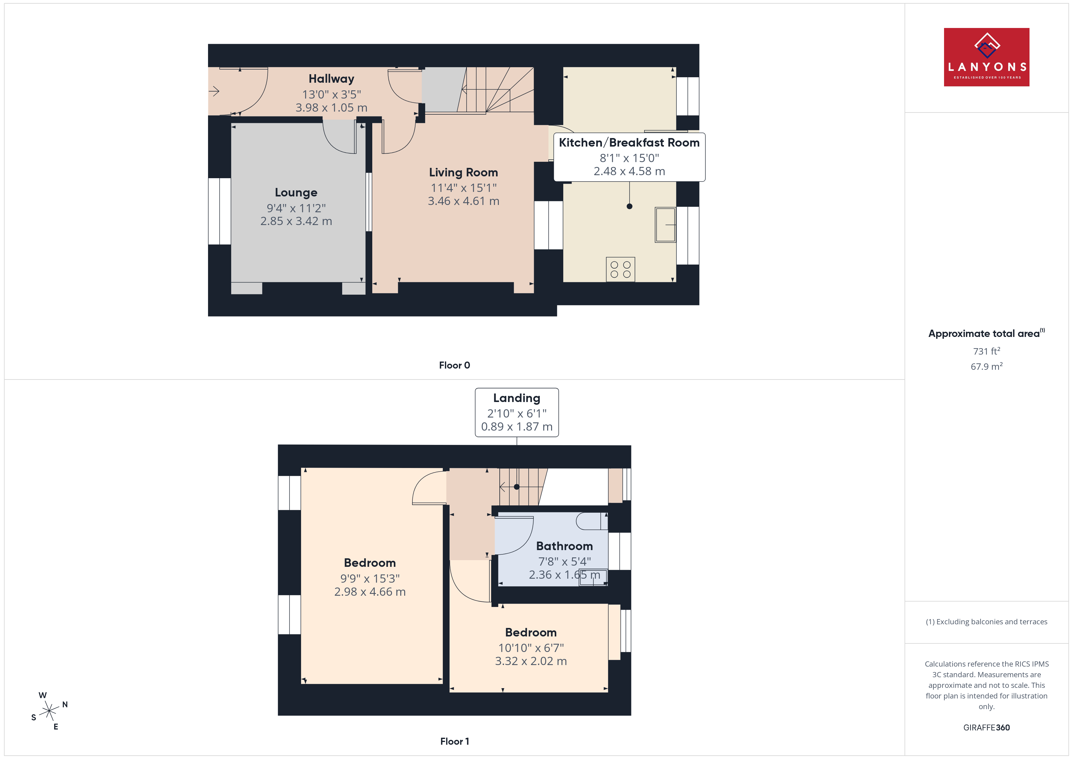46, Tyntyla Road, Pentre floorplan