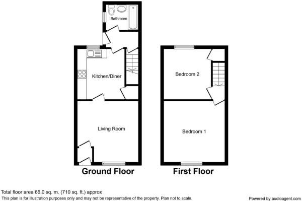 2 Bedrooms Terraced house to rent in Clayton Street, Skelmersdale WN8