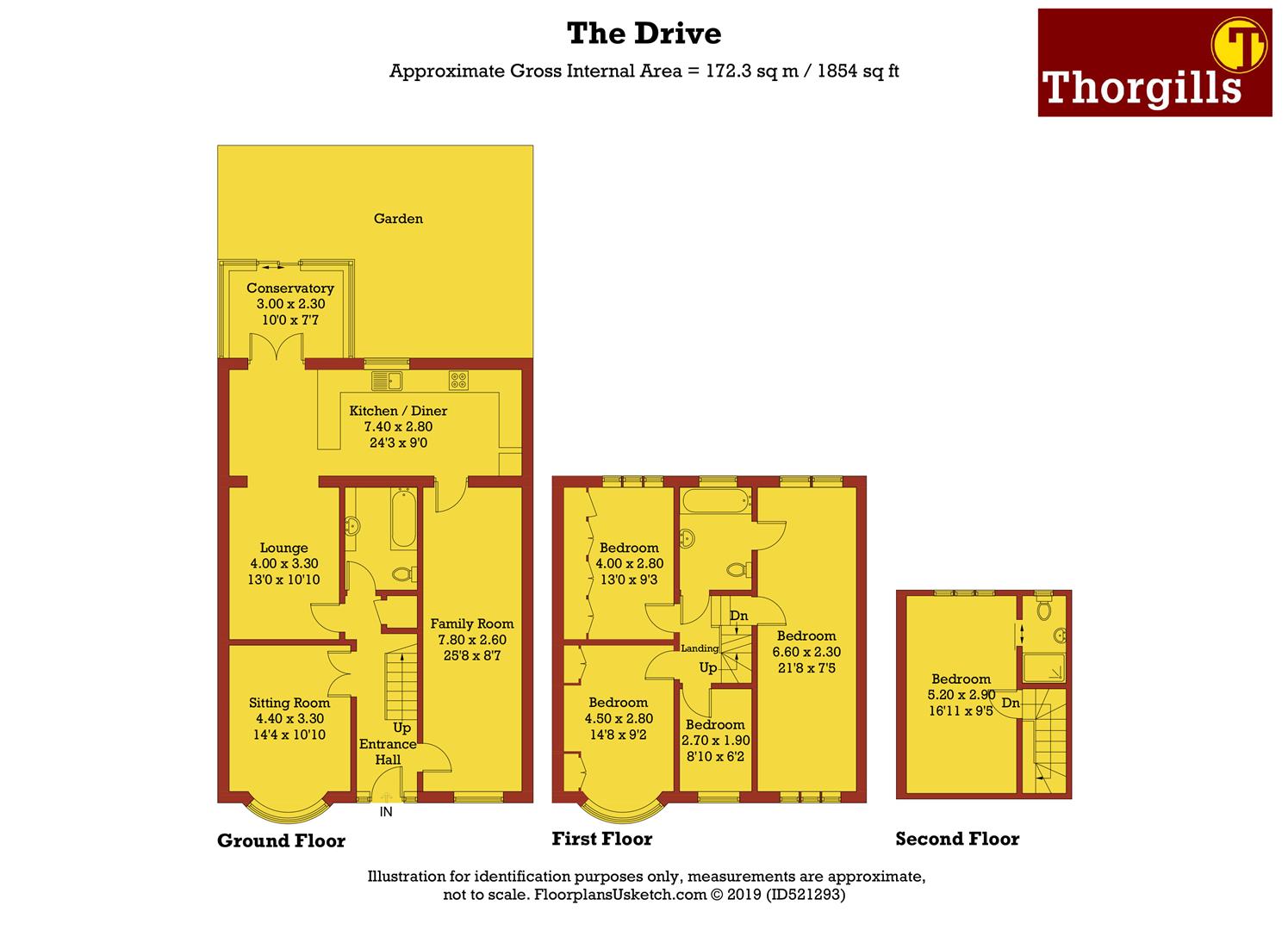 5 Bedrooms  to rent in The Drive, Isleworth TW7