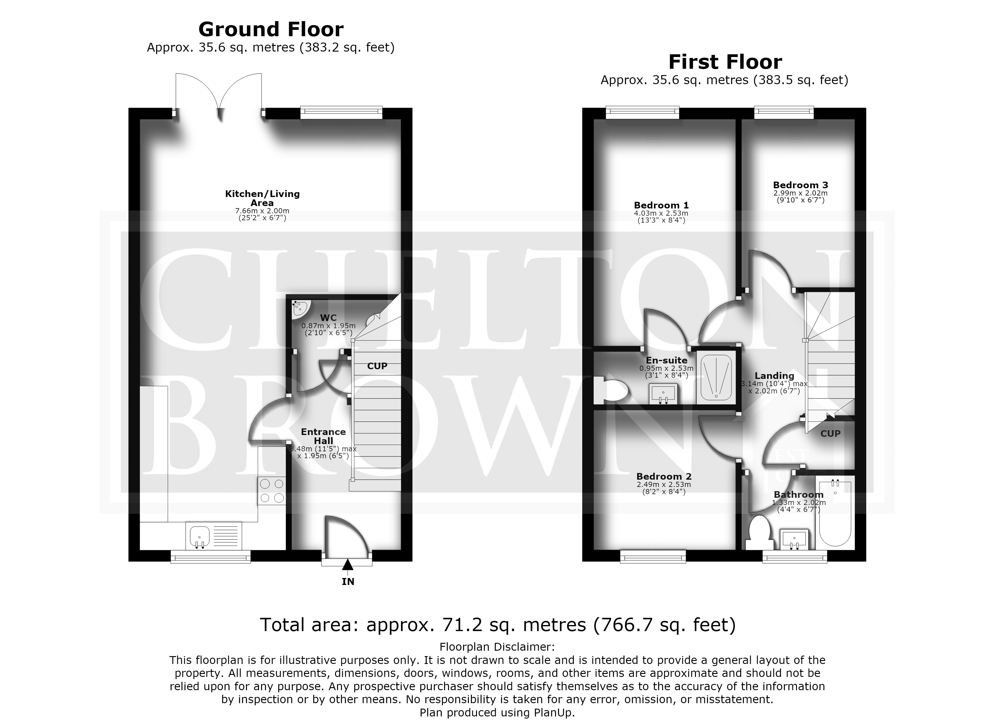 6, Ruston Close, Northampton floorplan