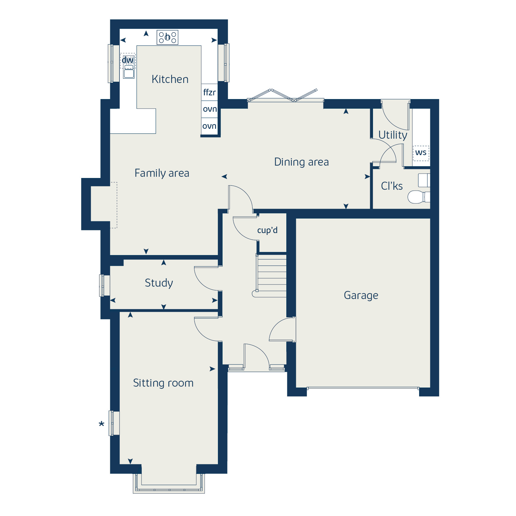 3, Broadnook Garden Village, Leicester floorplan