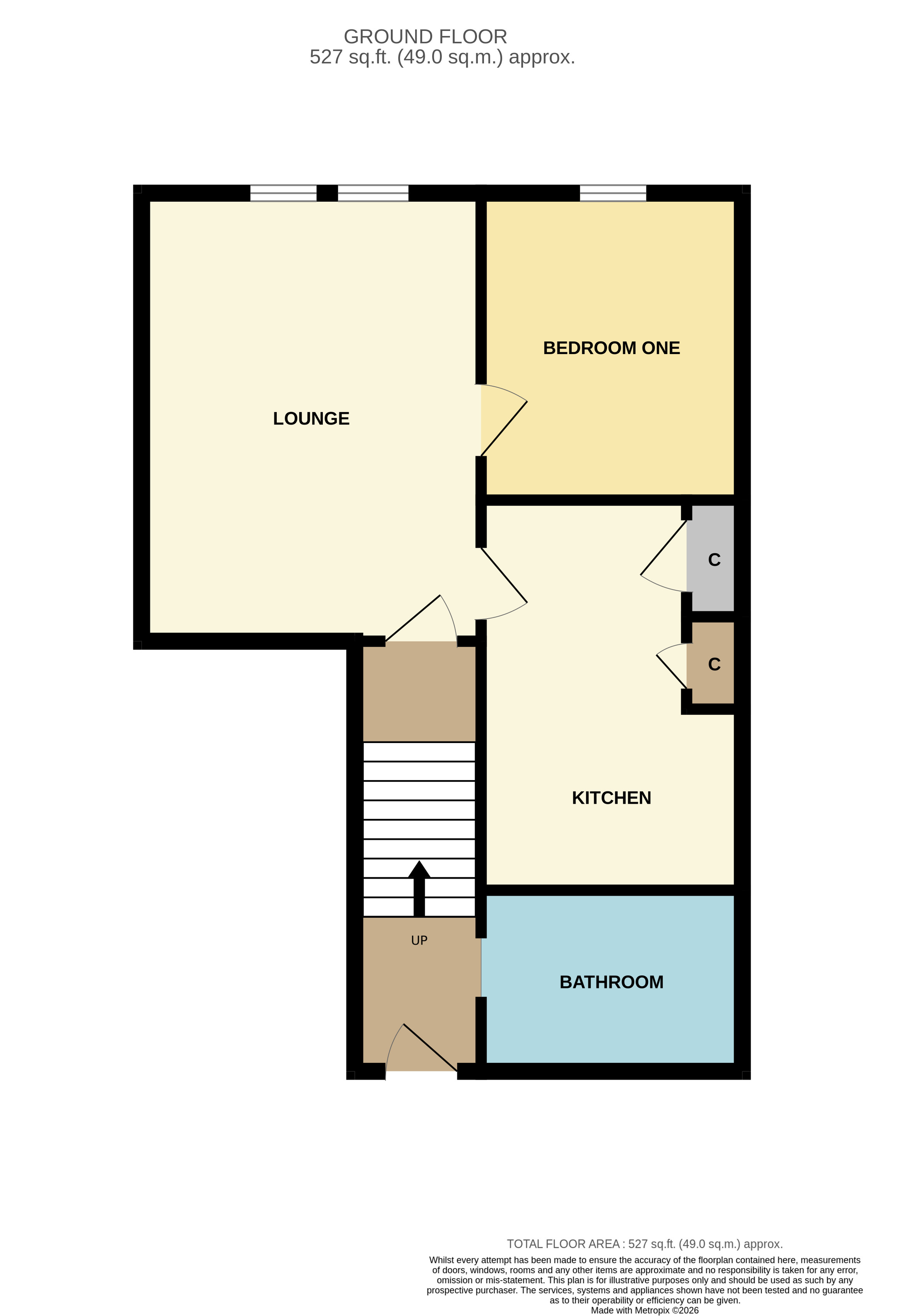 75, Lenzie Way, Glasgow floorplan