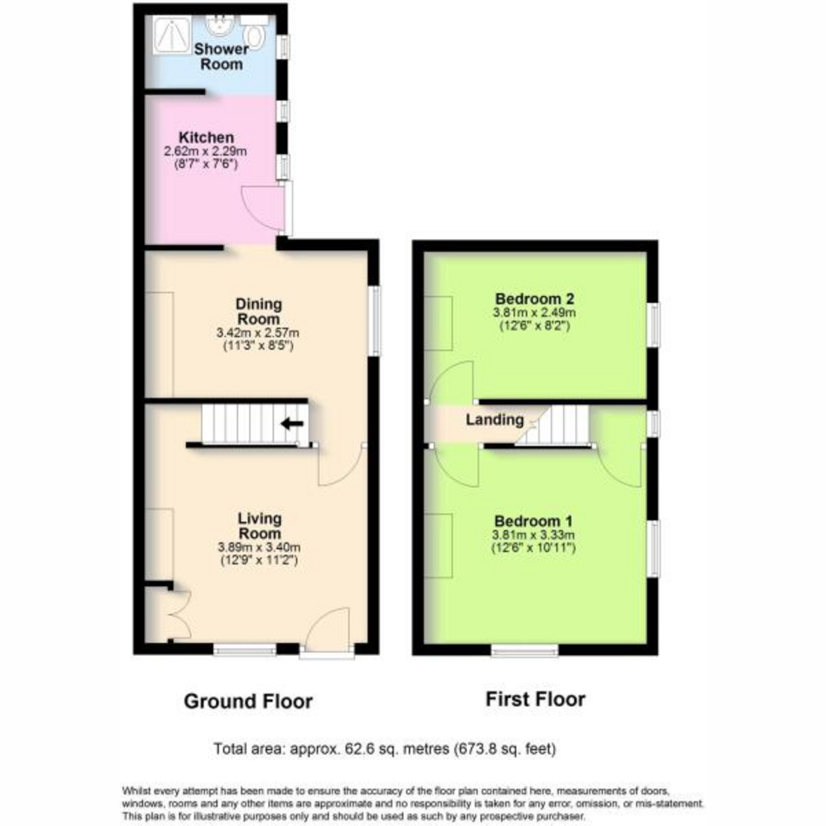 48, Station Road, Worthing floorplan