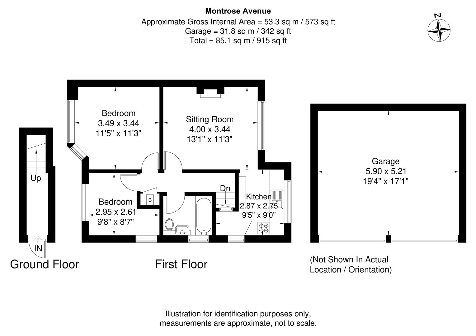 6, Montrose Avenue, Slough floorplan