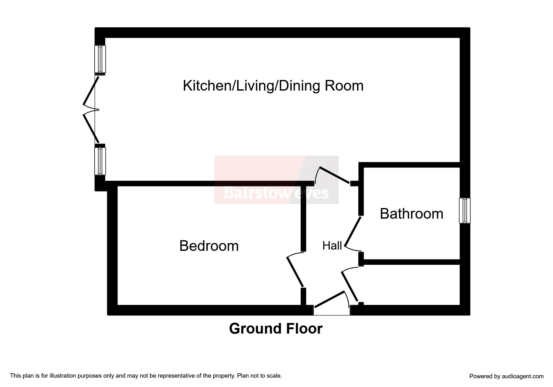 1 Bedrooms Flat to rent in Foundry Gate, Waltham Cross EN8