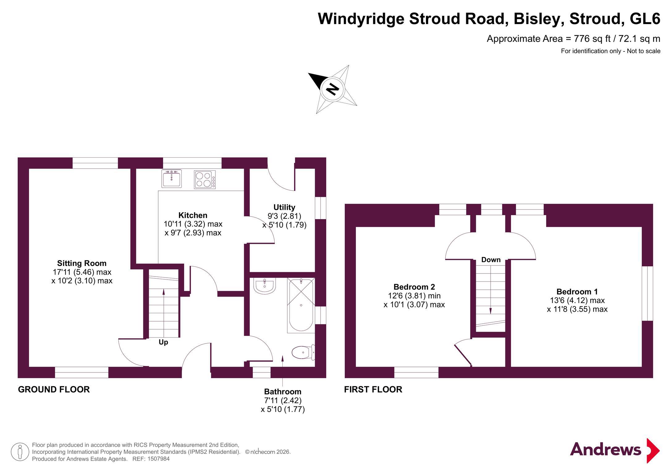 7 Windyridge,, Stroud Road, Stroud floorplan