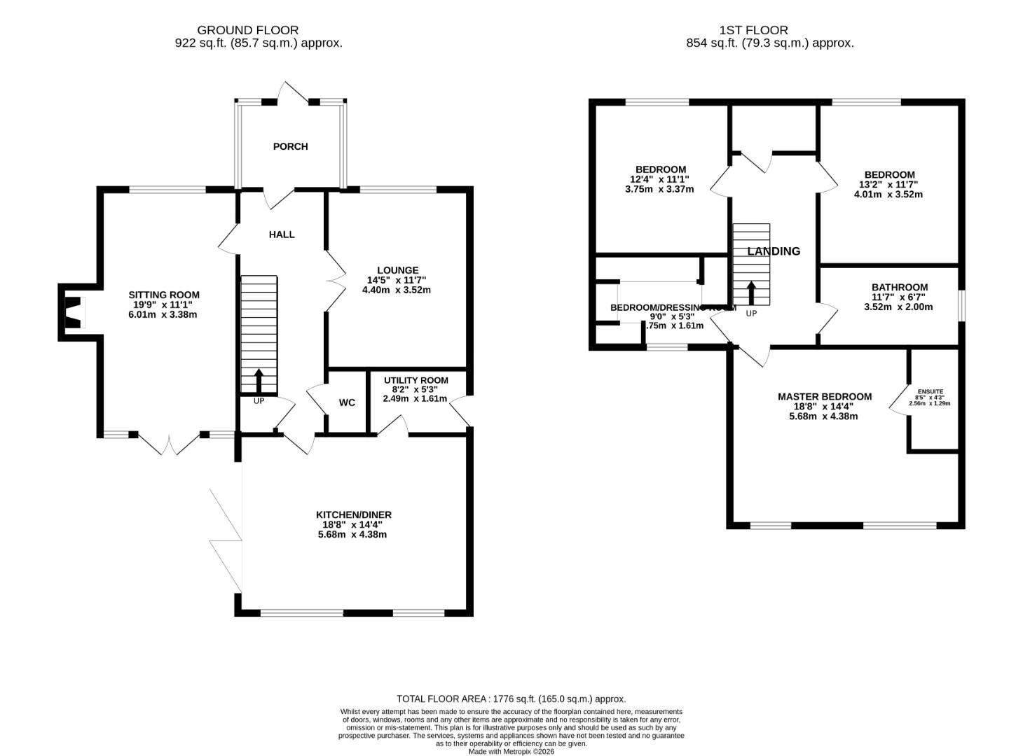 16, Halden Close, Ashford floorplan