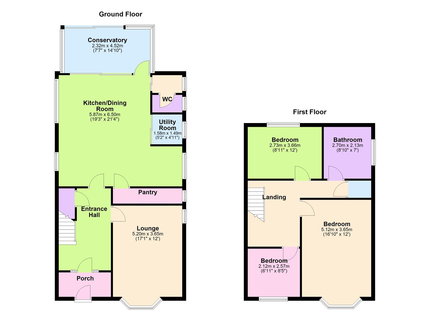 93 Stapleton Lane, Barwell floorplan