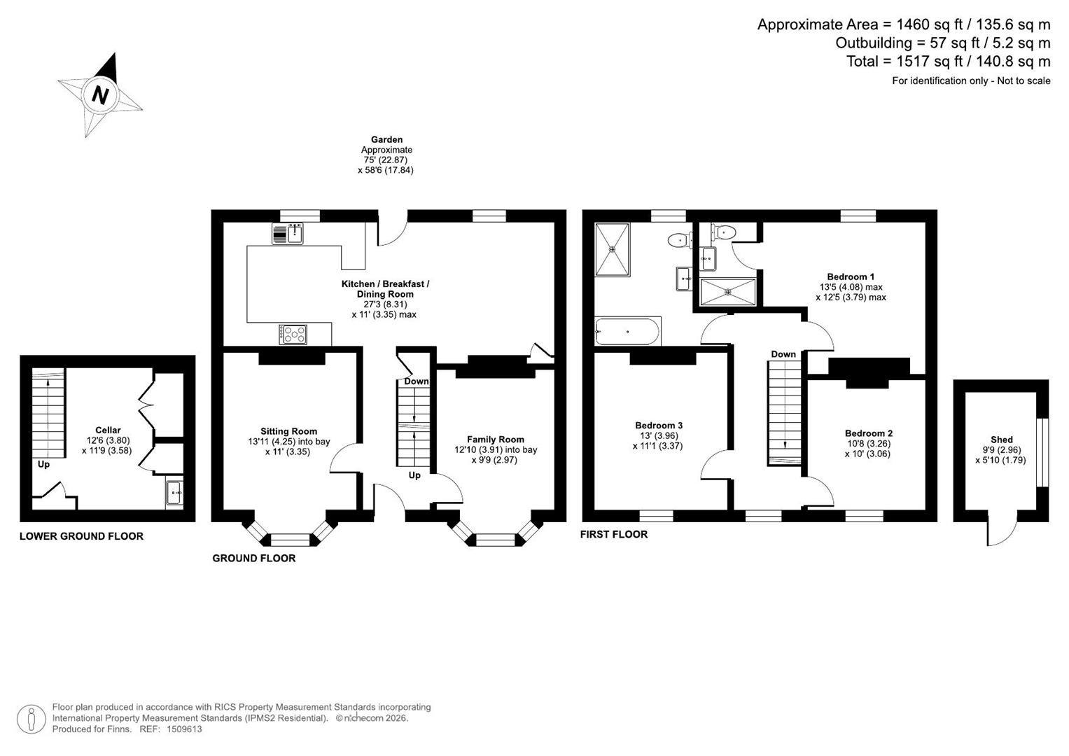 16, Summer Hill, Canterbury floorplan