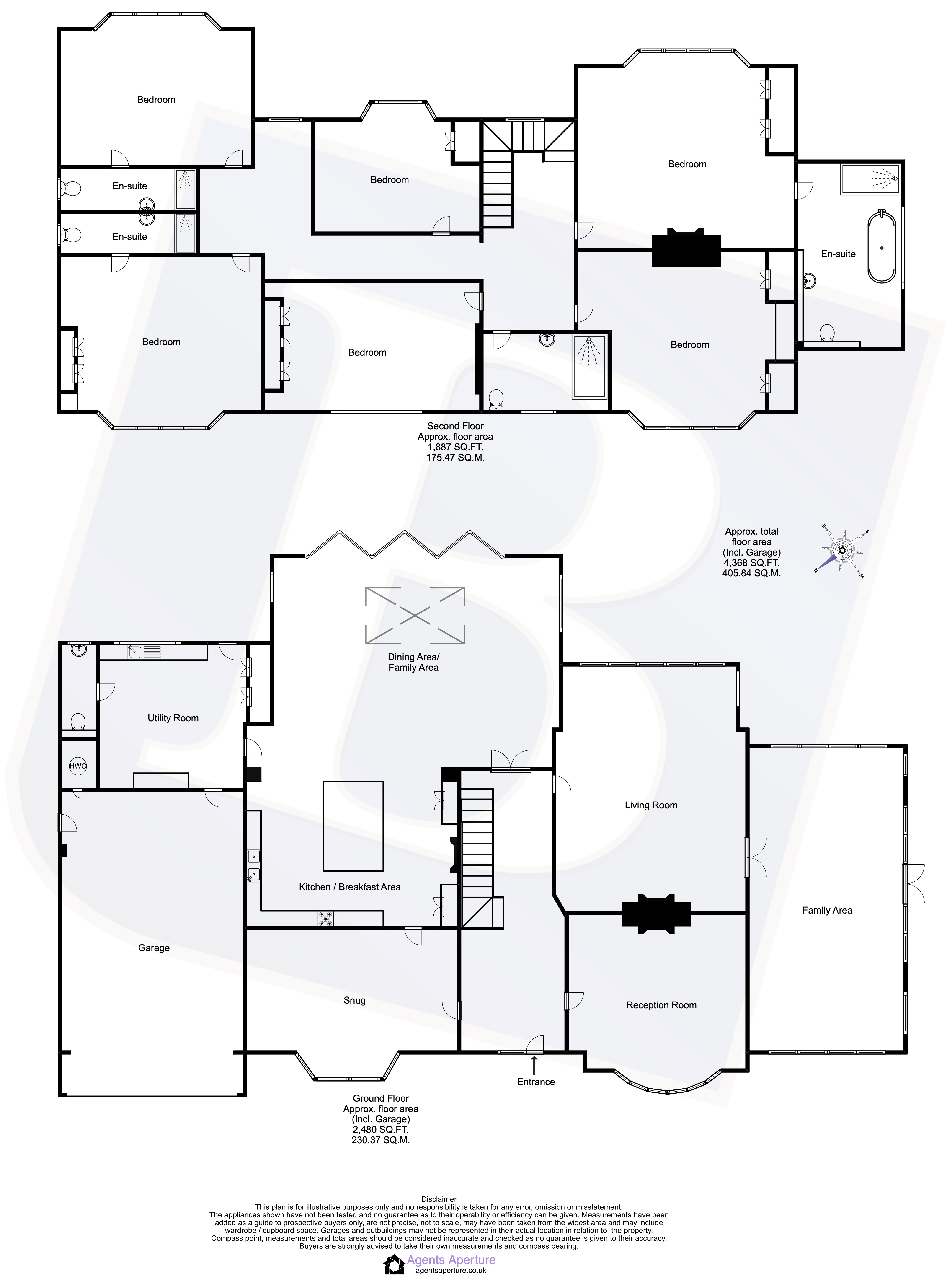 26, Elm Grove, Emerson Park floorplan
