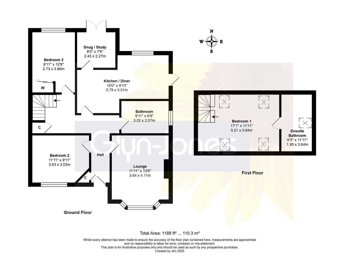 36, Angmering Way, Rustington floorplan