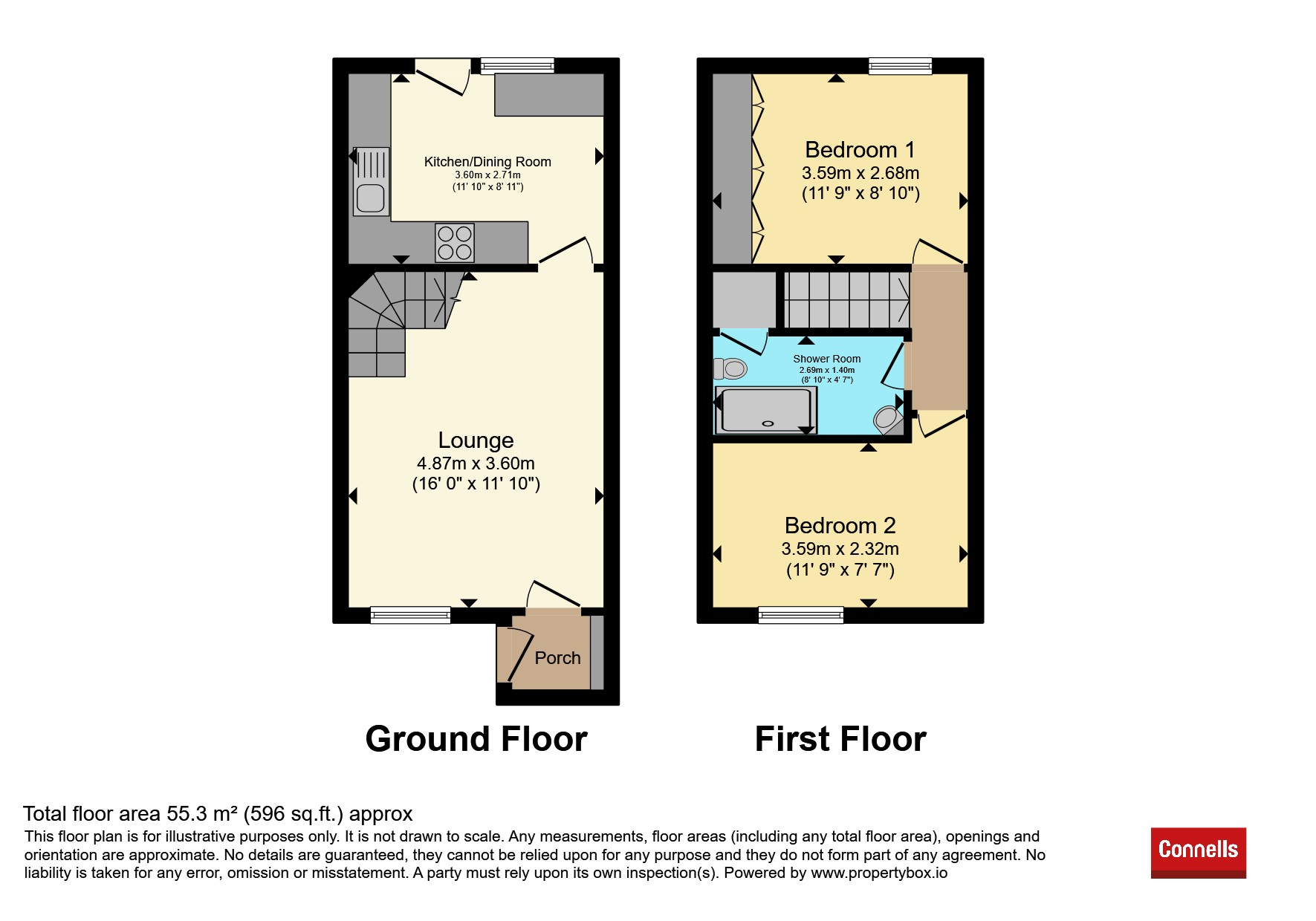 Oak Close, Newton Abbot floorplan