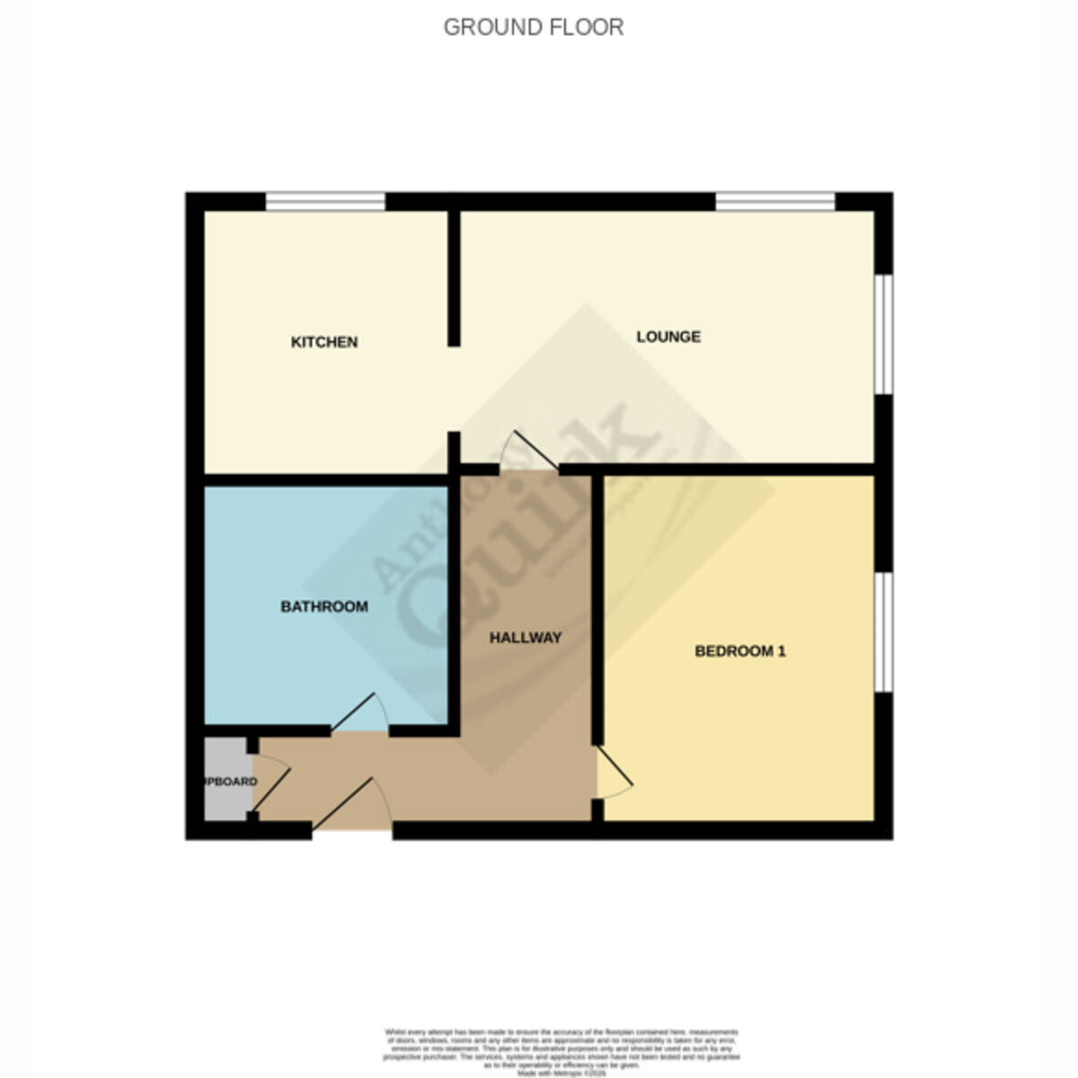 Flat Flat 38, Saxon Court, London Road, Benfleet floorplan