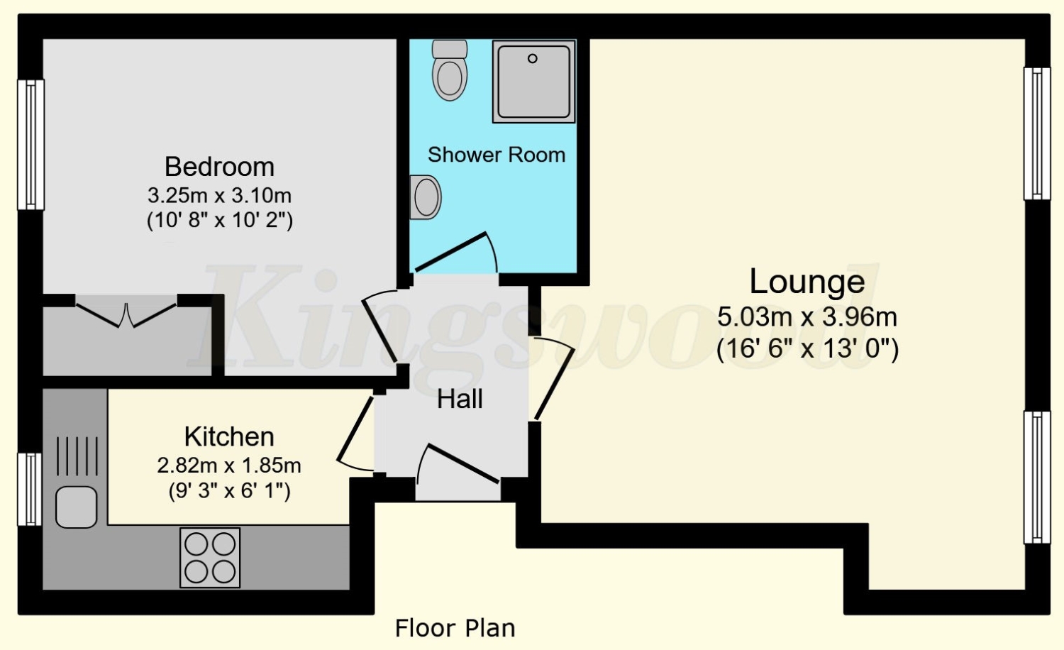 60, Chalet Hill, Bordon floorplan