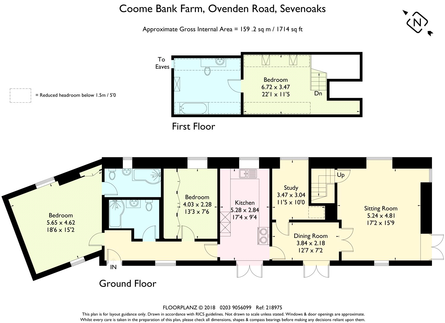 3 Bedrooms Detached house for sale in Combe Bank Farm, Ovenden Road, Sevenoaks TN14