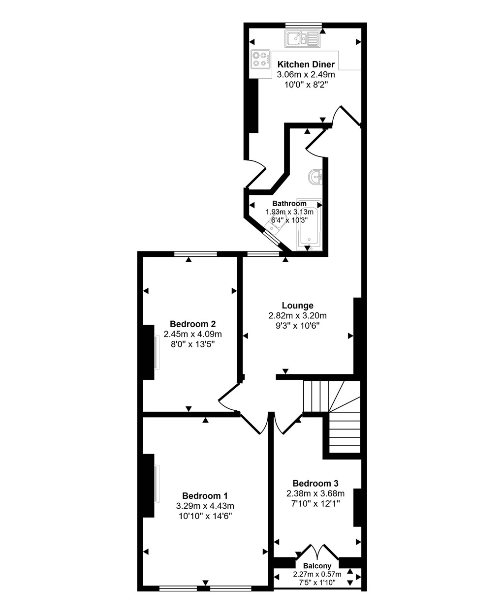 101 / 103, Sirdar Road, London floorplan