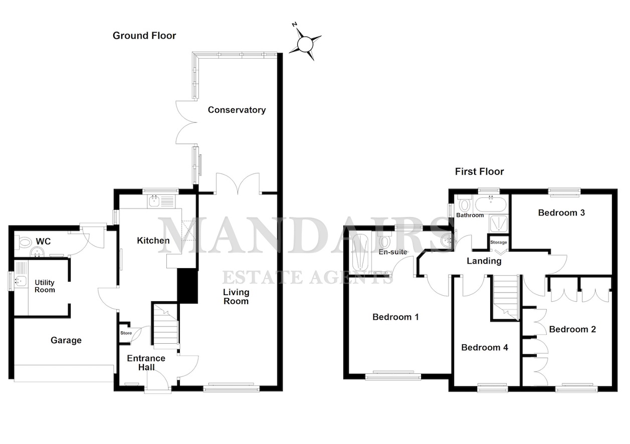 5 Viney Close, Peterborough floorplan
