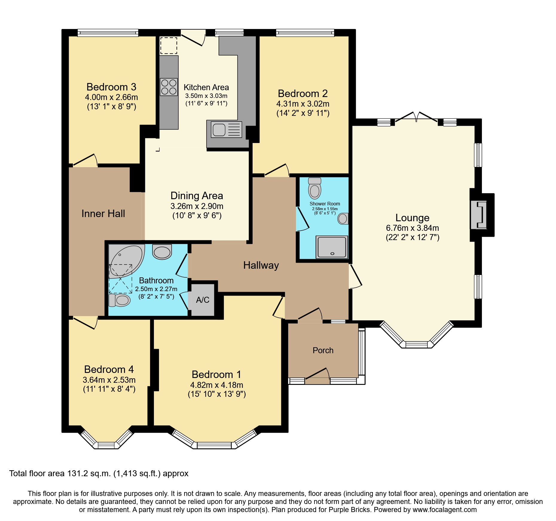 Brent Knowle Gardens, Off Uppingham Road, Leicester LE5, 4 bedroom