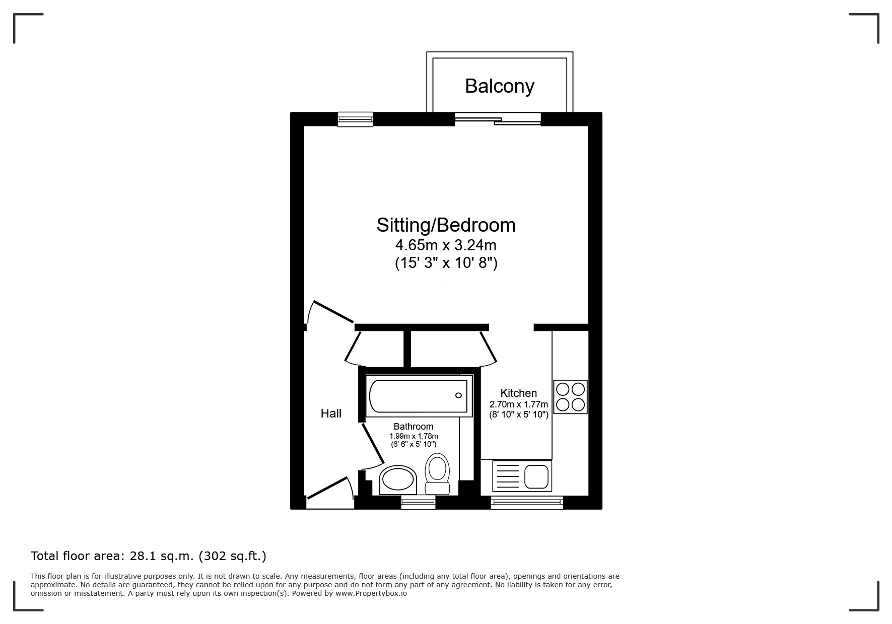 24, Wyatt Close, High Wycombe floorplan