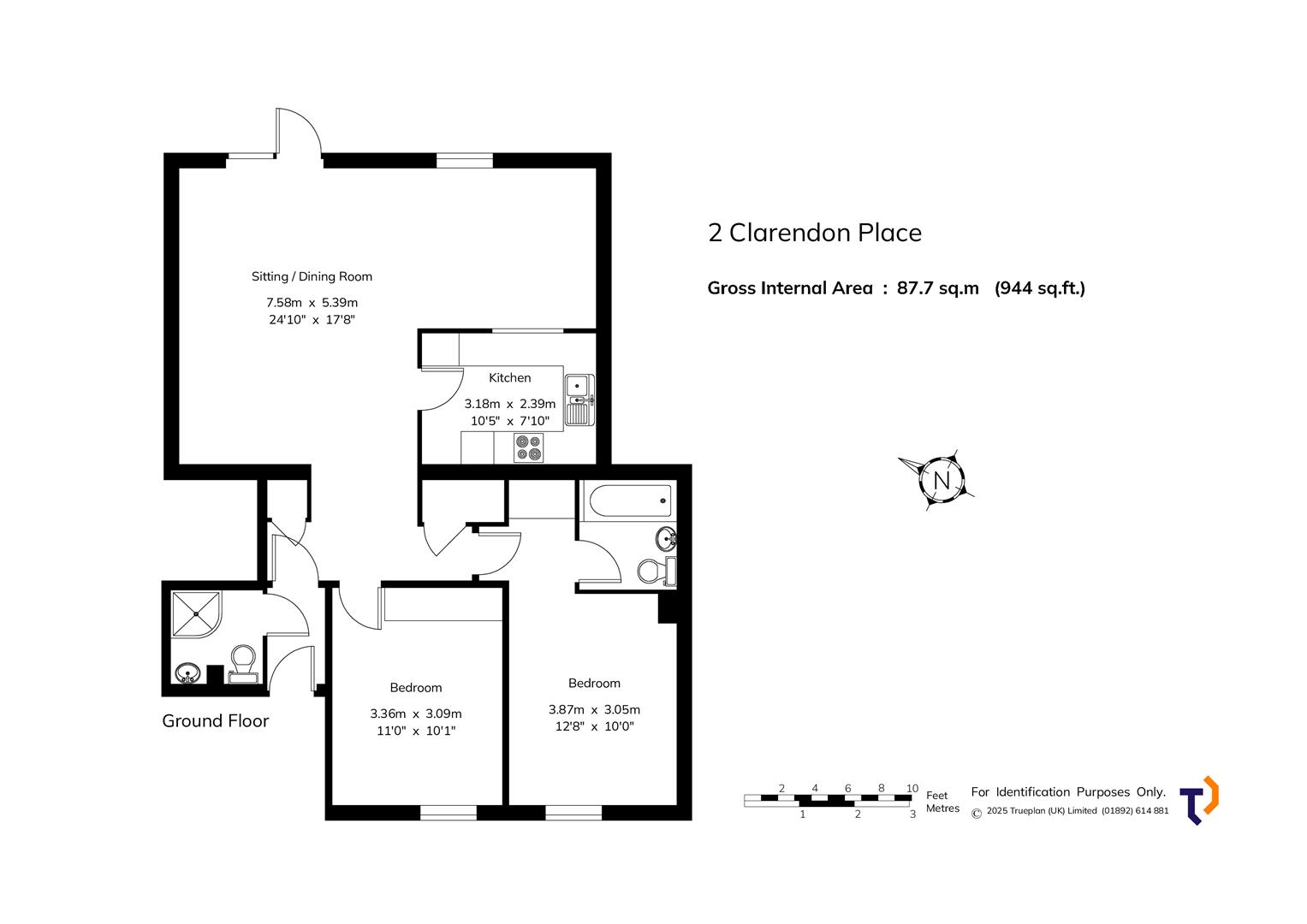 2, Clarendon Place, Sevenoaks floorplan