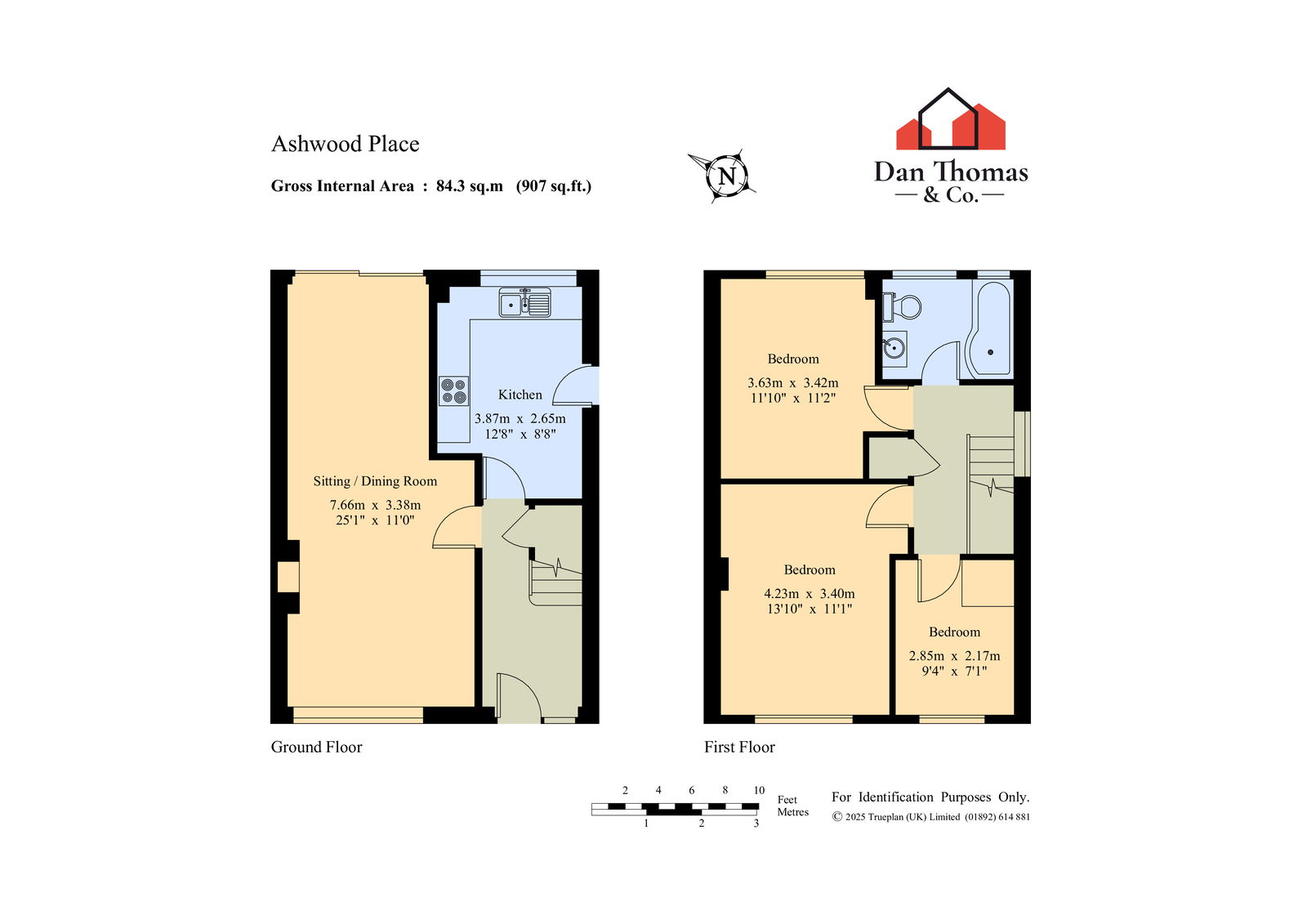 10, Ashwood Place, Dartford floorplan