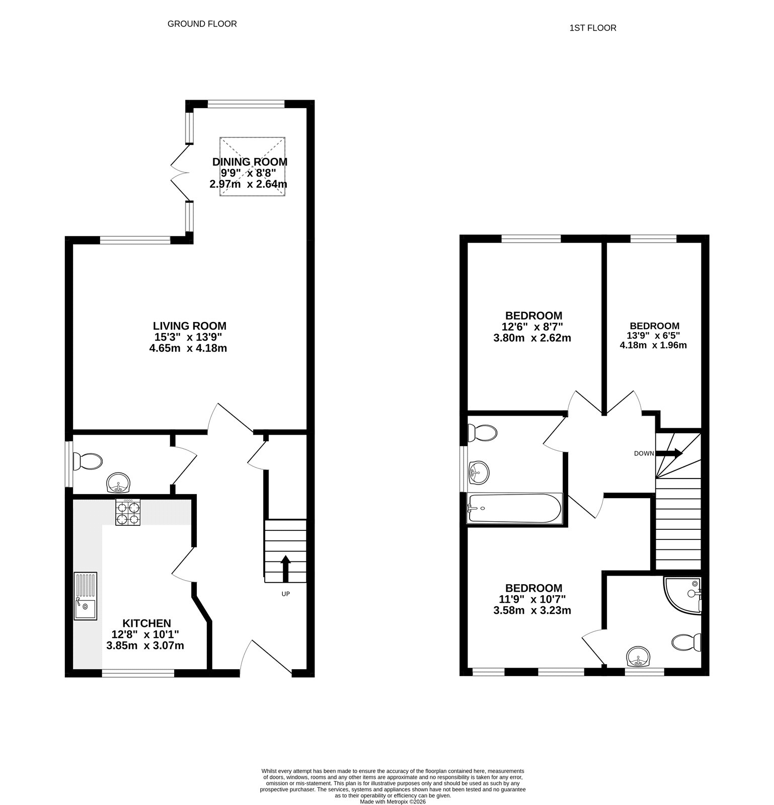 1, Montague Mews, Surrey floorplan