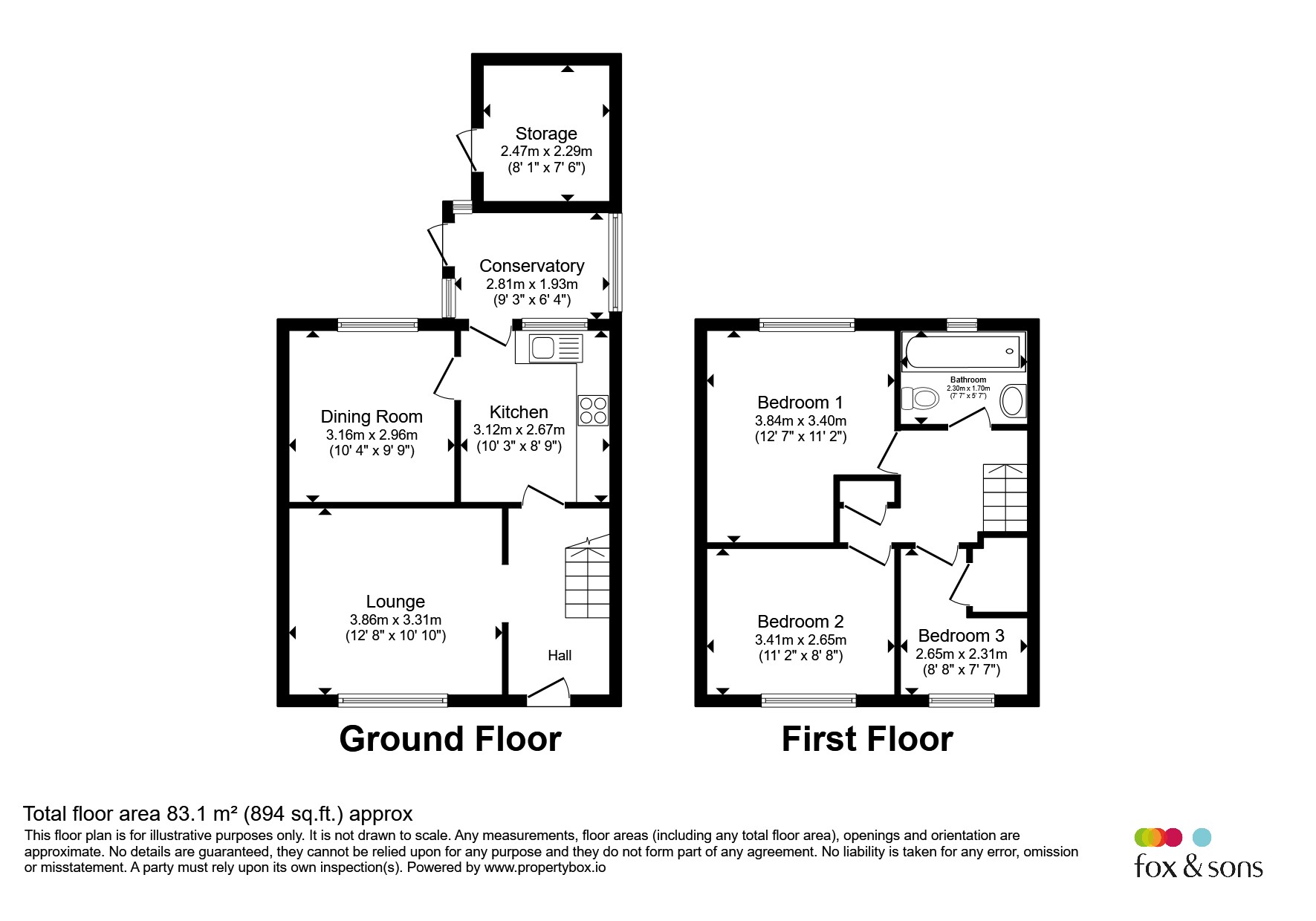 13, Landseer Road, Southampton floorplan