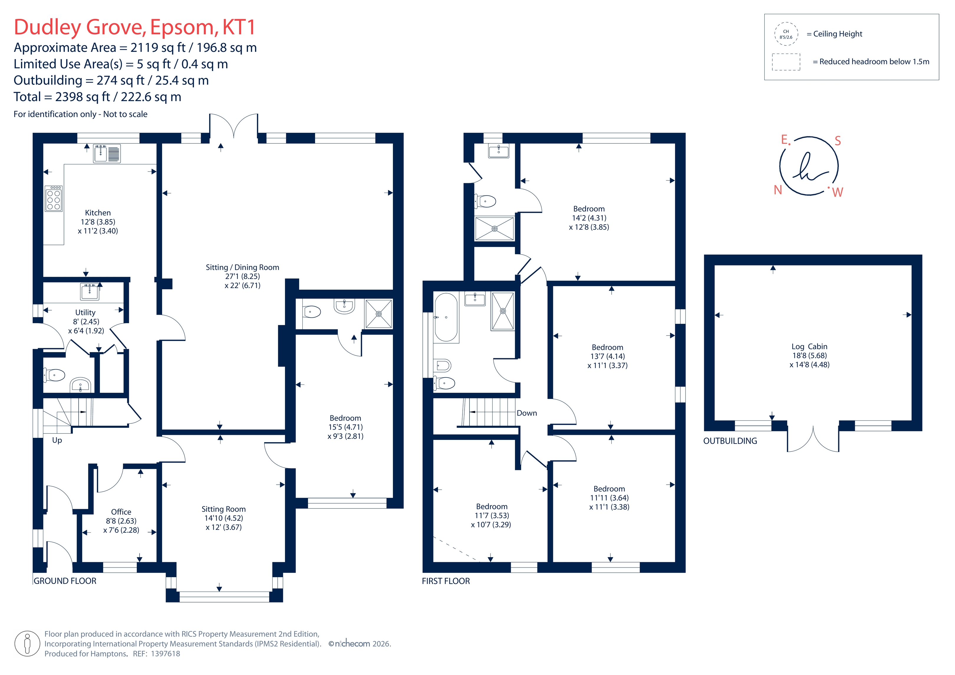 6, Dudley Grove, Epsom floorplan