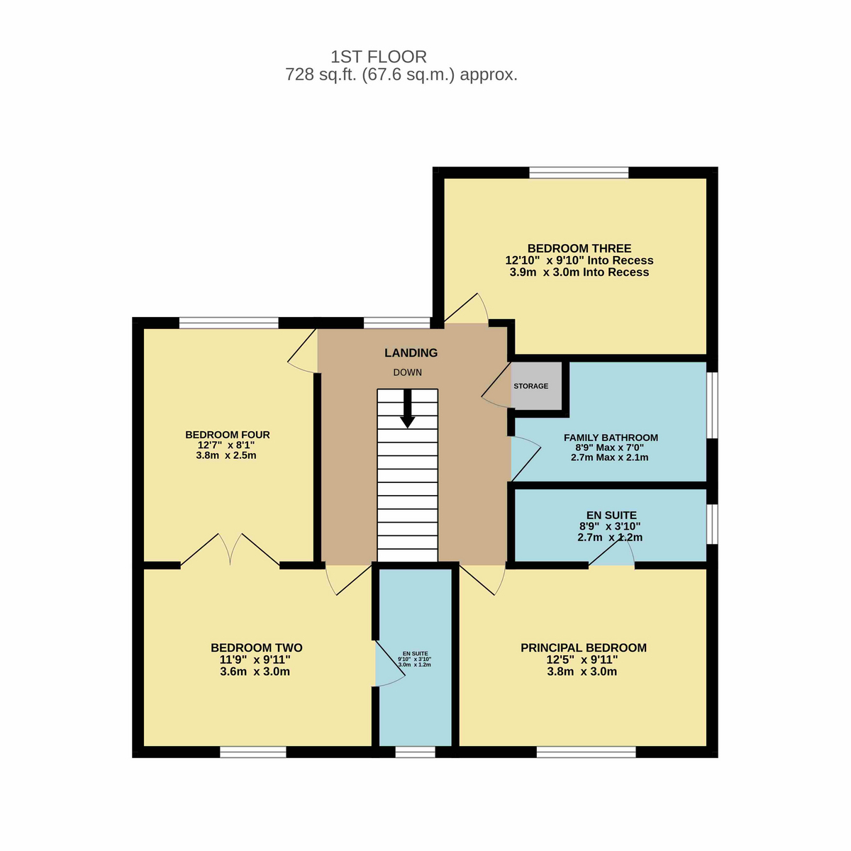 Bedgebury Place, Kents Hill floorplan