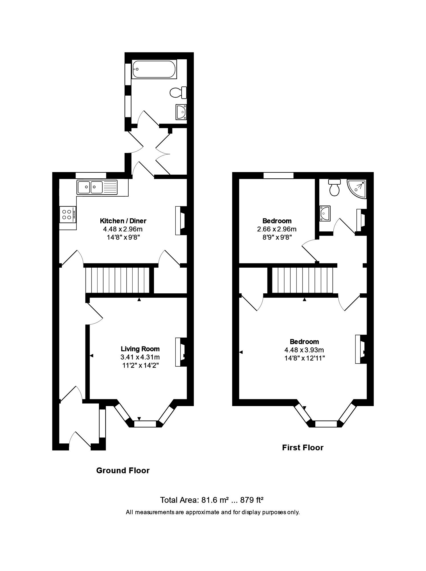 8, Victoria Place, Bath floorplan