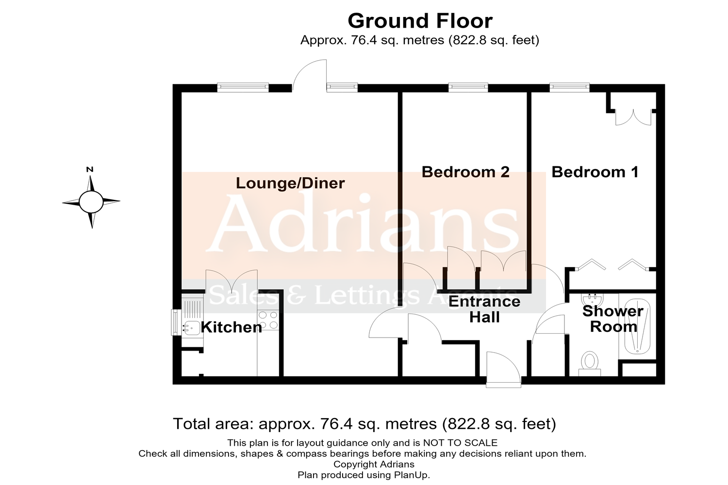 14, Spalding Court, Cedar Avenue, Chelmsford floorplan