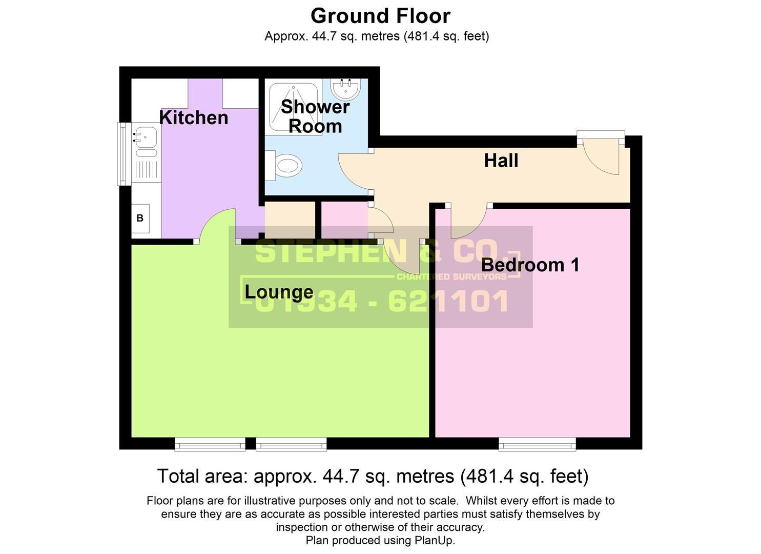13, Victoria Court, Portishead floorplan